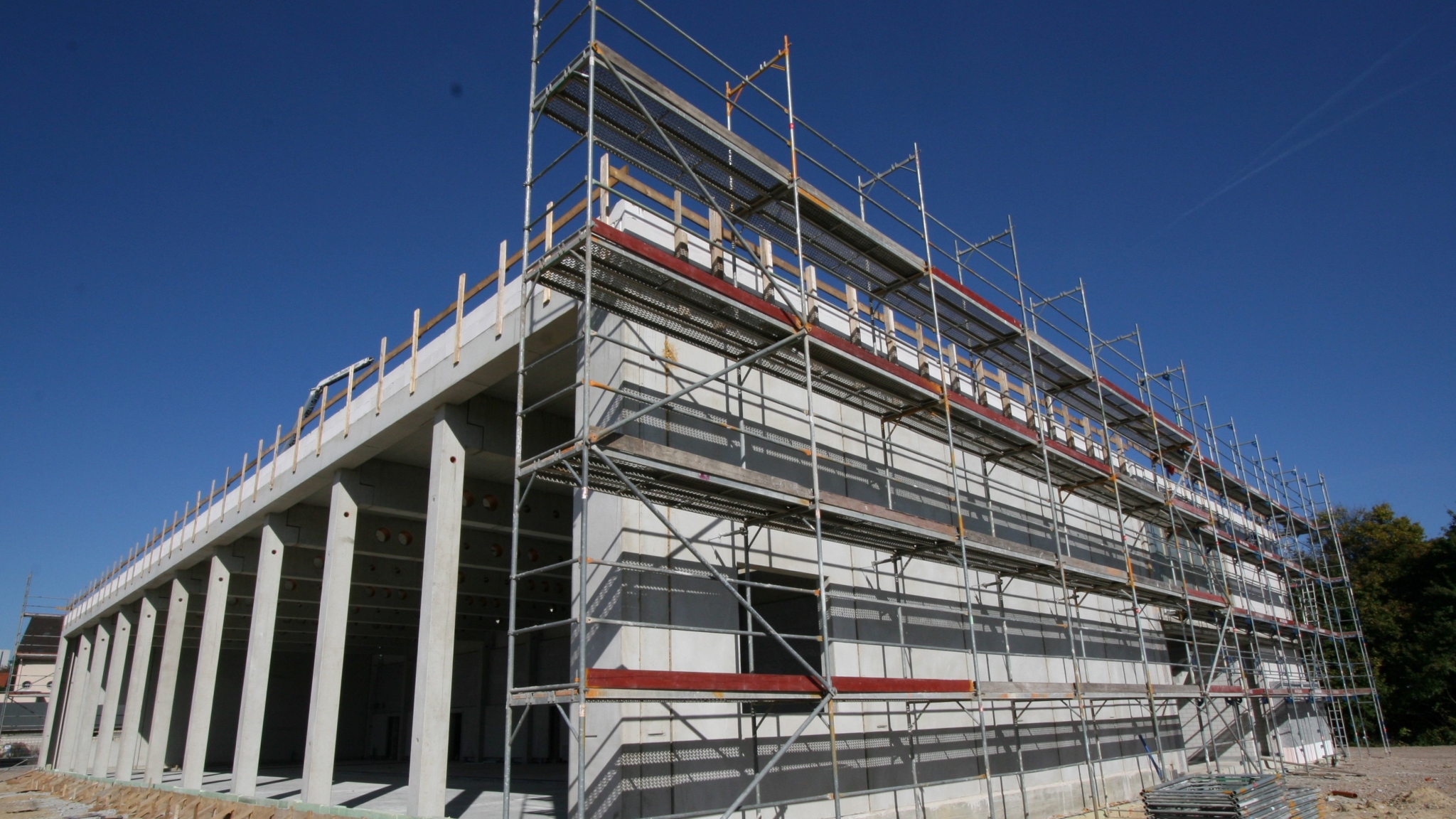 Feuer- und Rettungswache 30 | Sossenheim | Baustelle 2010 | Foto © Feuerwehr Frankfurt am Main