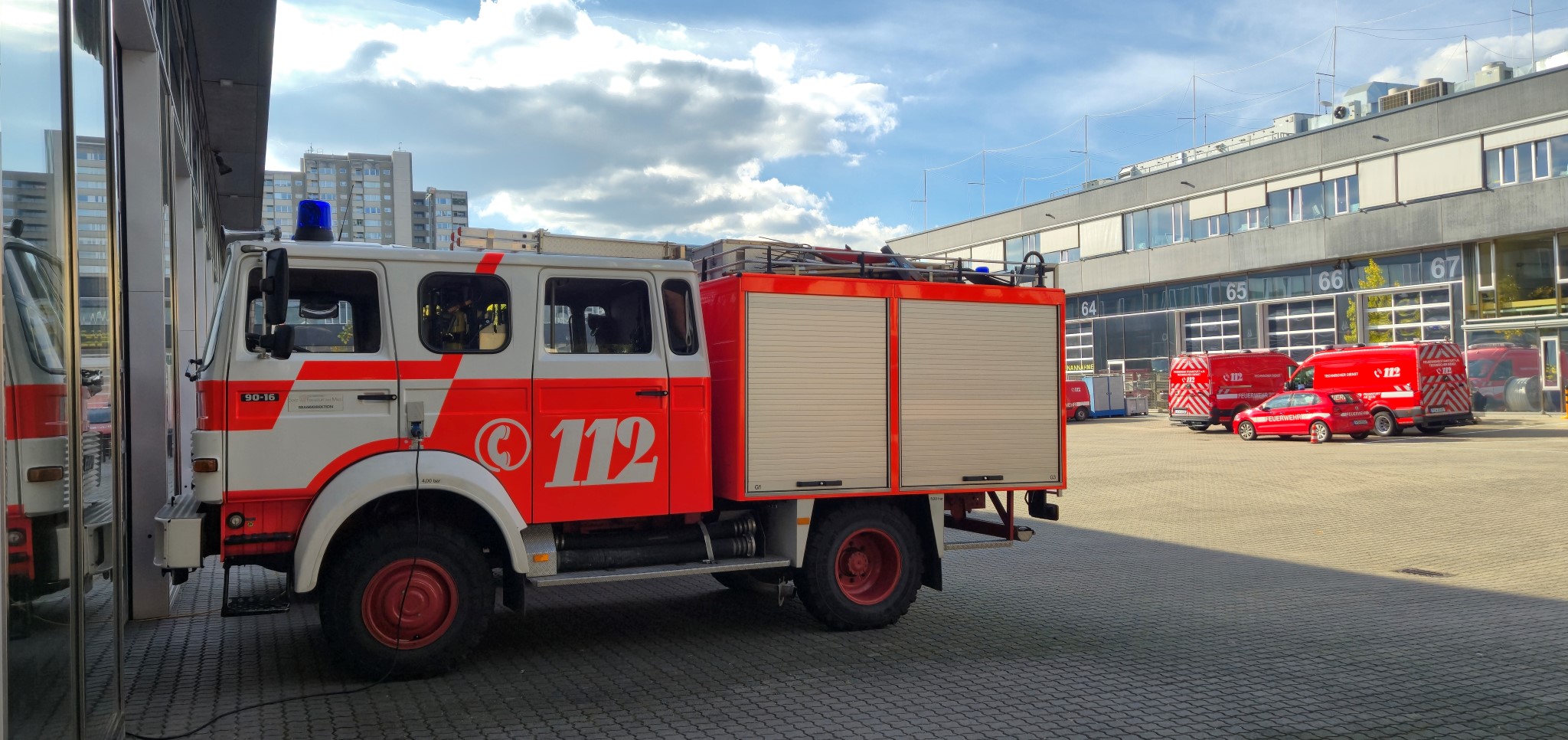 Feuer- und Rettungswache 1 | Eckenheim im Brandschutz-, Katastrophenschutz- und Rettungsdienstzentrum (BKRZ)