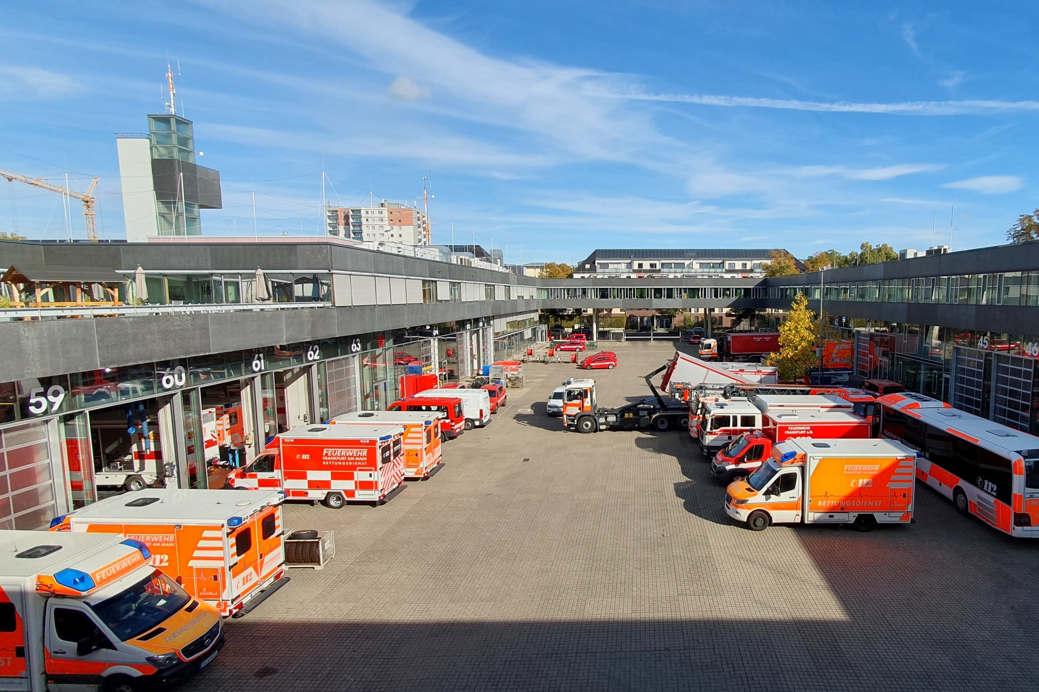 Brandschutz-, Katastrophenschutz- und Rettungsdienstzentrum Frankfurt am Main (BKRZ) | © BKRZ GmbH & Co. KG