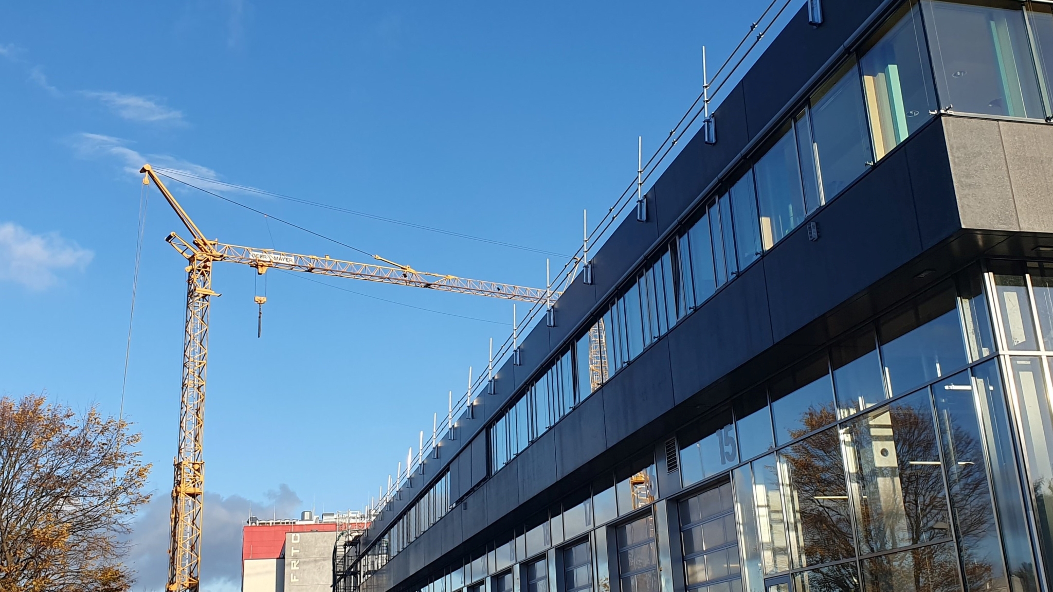 Dachsanierung des BKRZ-Gebäudes | Foto © BKRZ GmbH & Co. KG