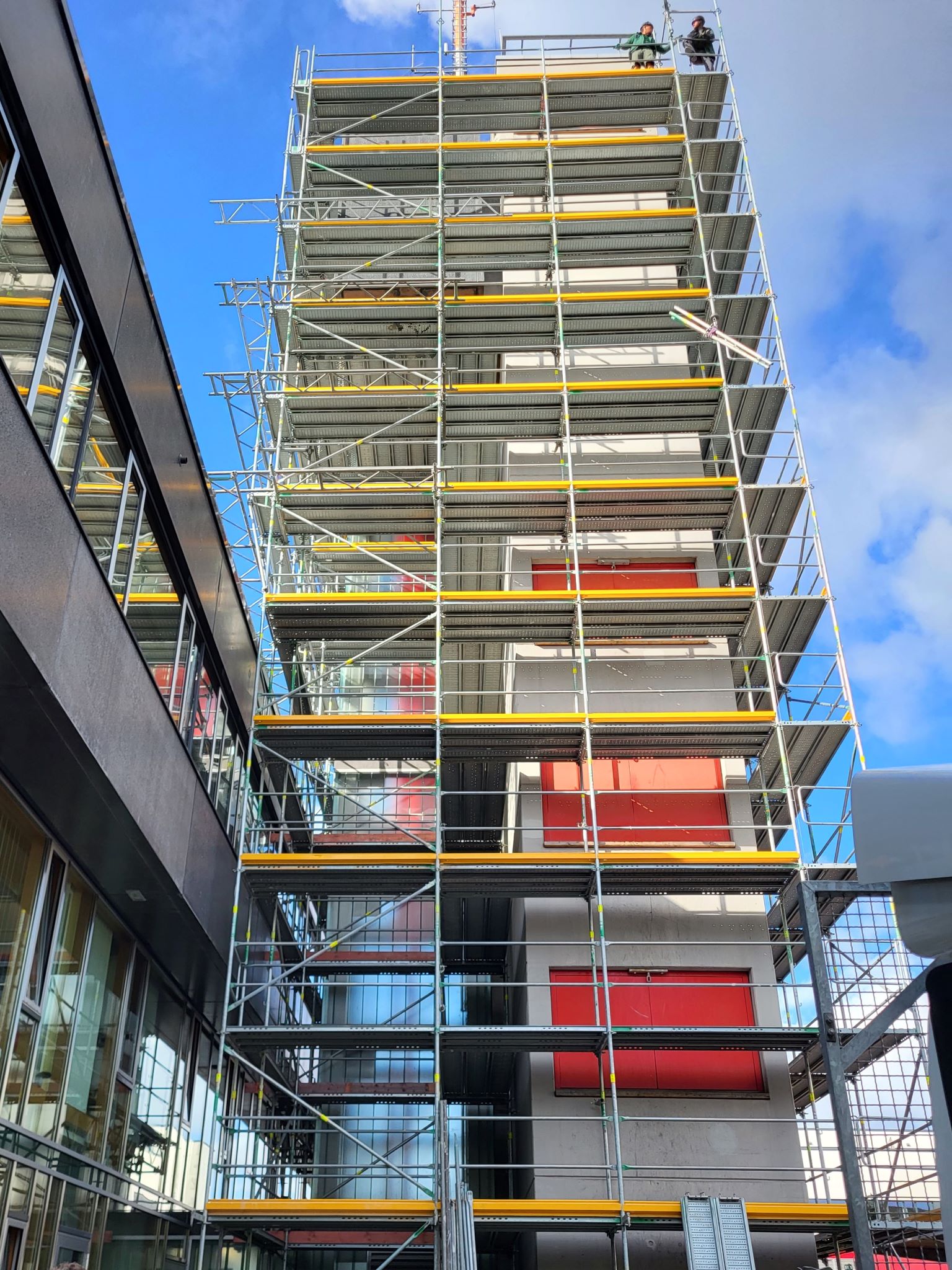 Sanierung des Schlauch- und Übungsturmes im BKRZ | Foto © BKRZ GmbH & Co. KG