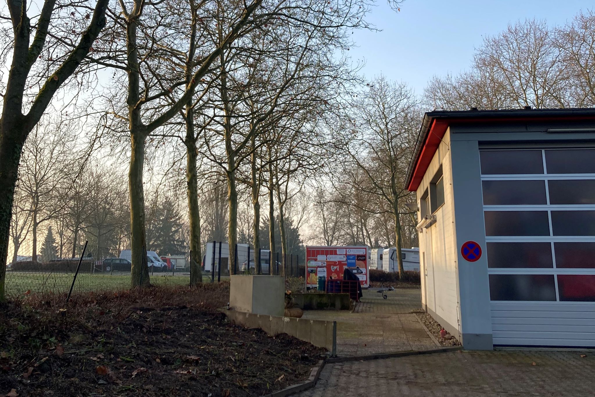 Freiwillige Feuerwehr Bergen | vorgesehener Anbau an Fahrzeughalle