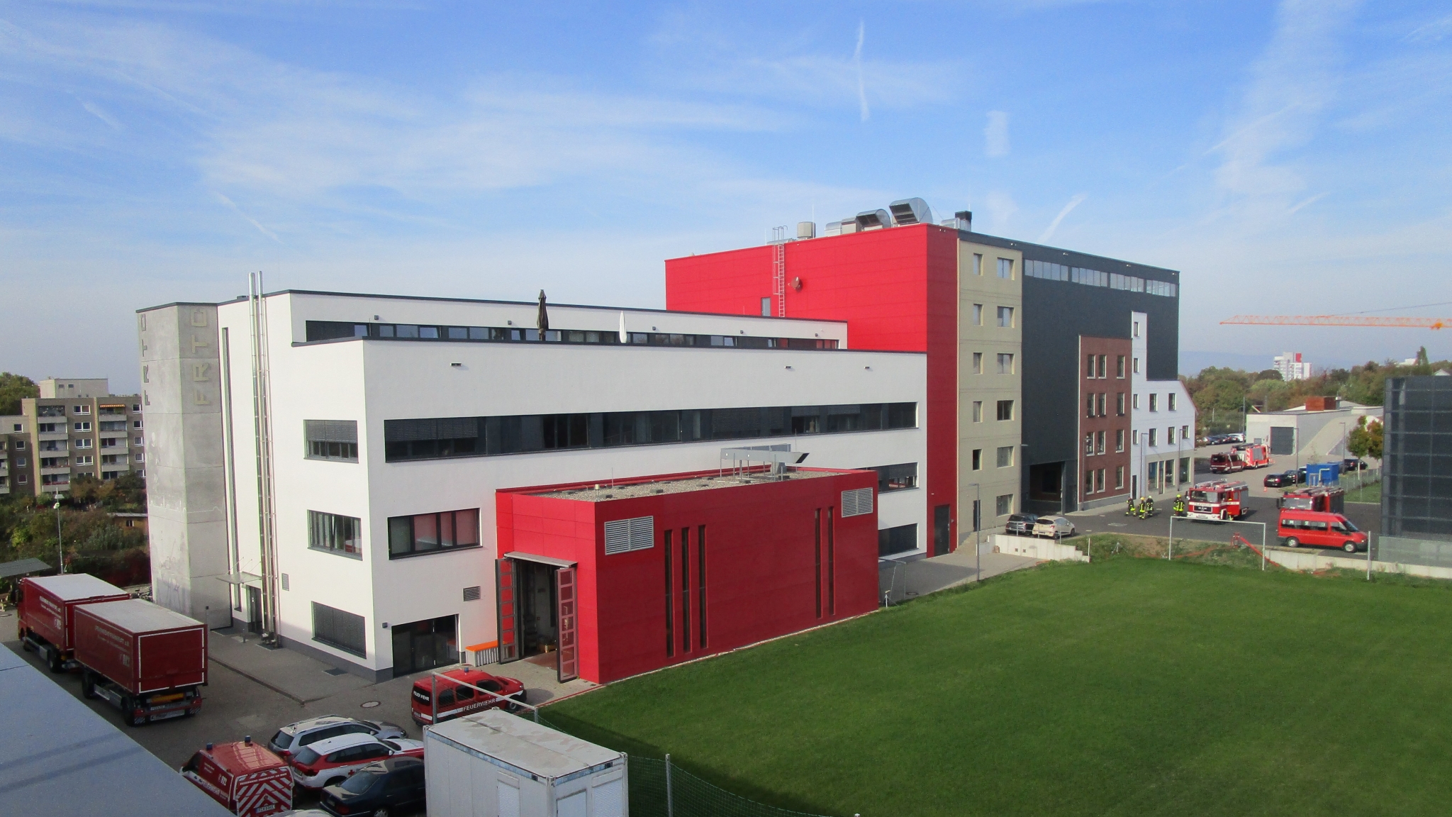 Feuerwehr- und Rettungstrainingscenter FRTC | Foto © Feuerwehr Frankfurt