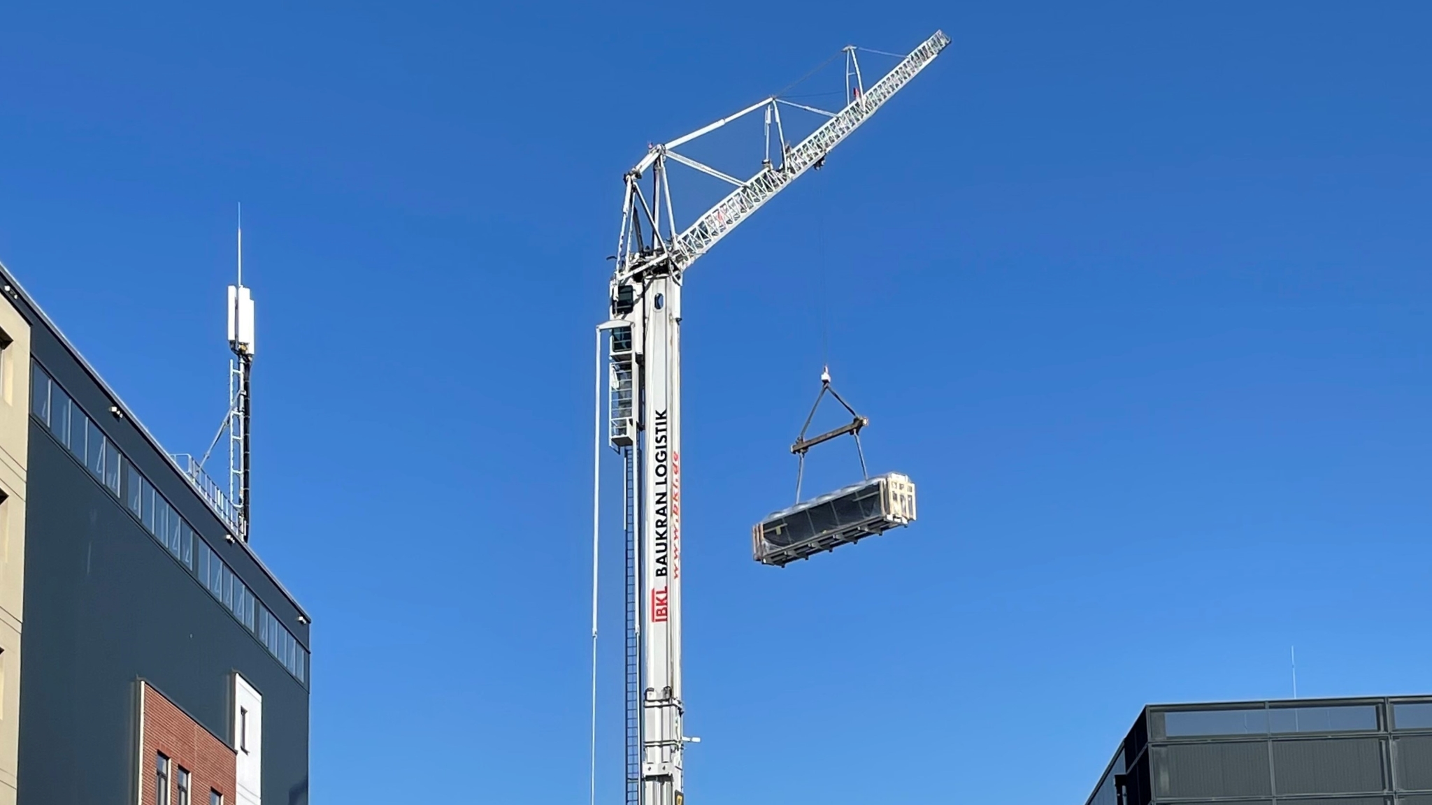 Einfahren einer Rückkühlanlage auf dem FRTC | © BKRZ GmbH & Co. KG Einfahren einer Rückkühlanlage auf dem FRTC | © BKRZ GmbH & Co. KG