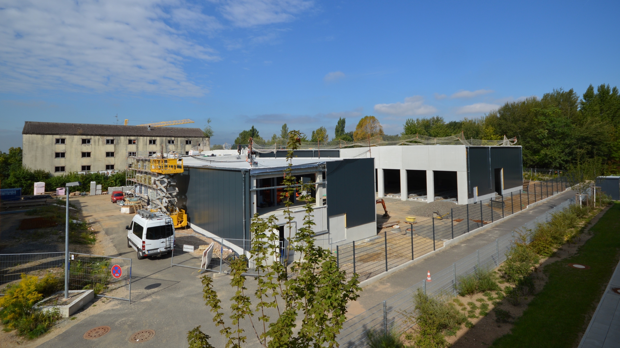 Katastrophenschutzlager im Bau 2017 | Foto © BKRZ GmbH & Co. KG